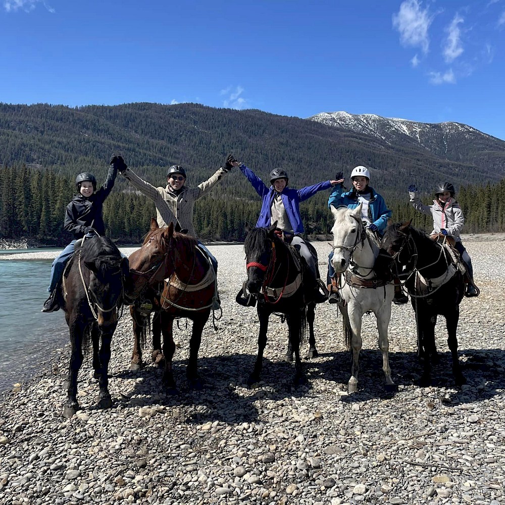 horse back riding GOT Adventures cranbrook bc