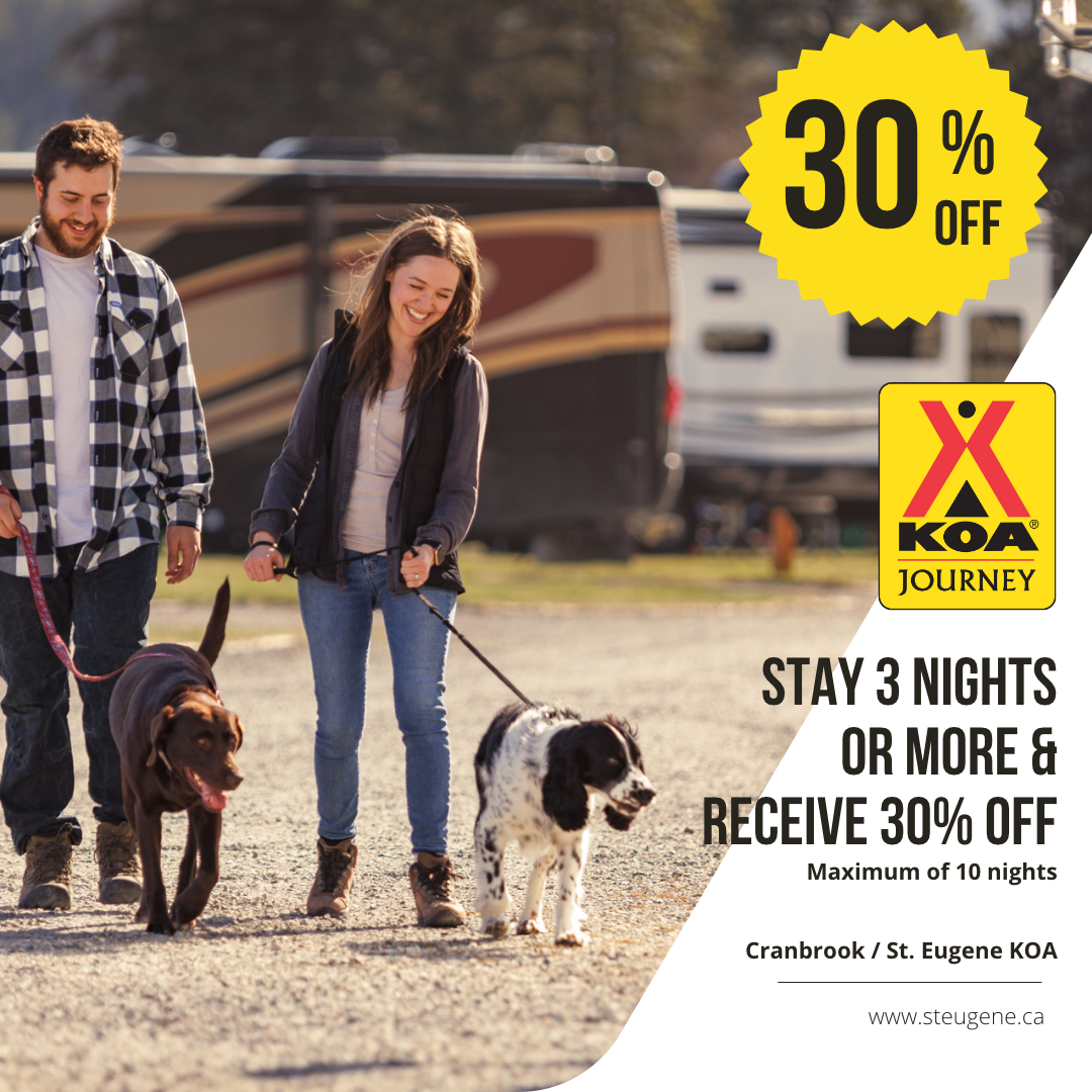 St. Eugene Camp Ground RV Park Dogs