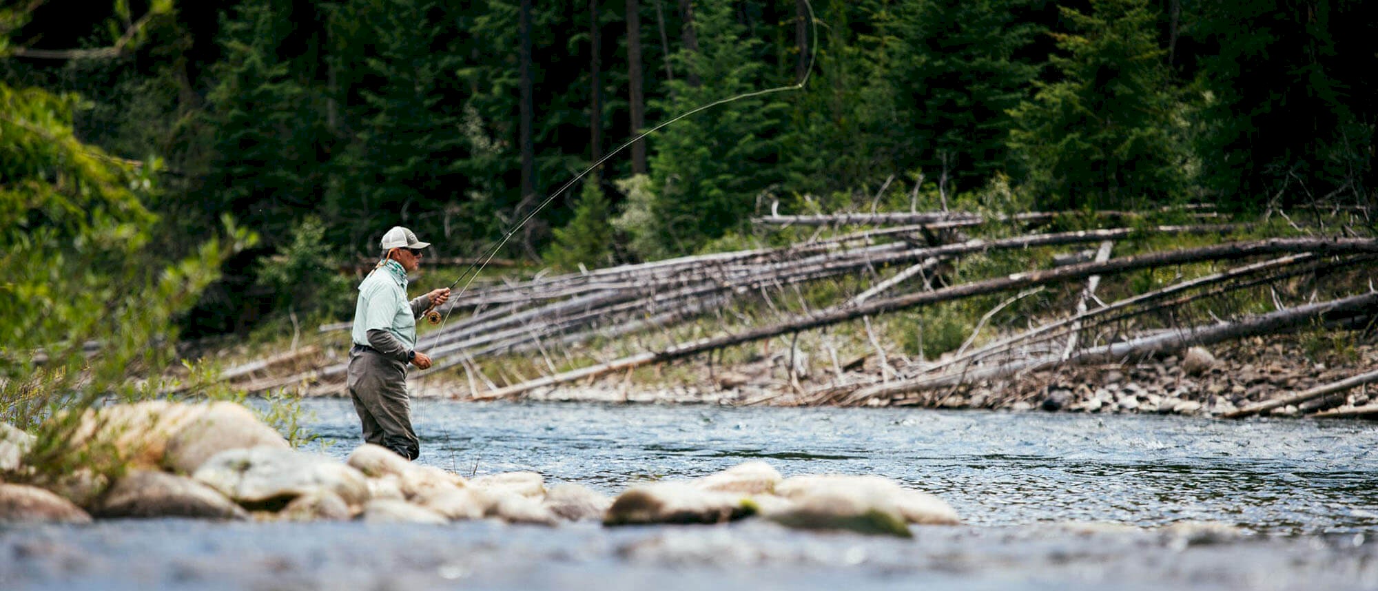 Fly Fishing near Cranbrook, BC