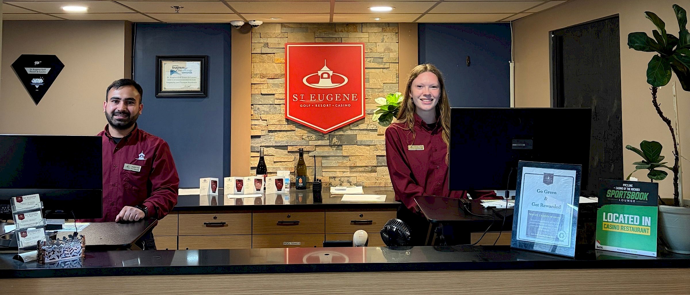 Come work and play at St. Eugene Resort