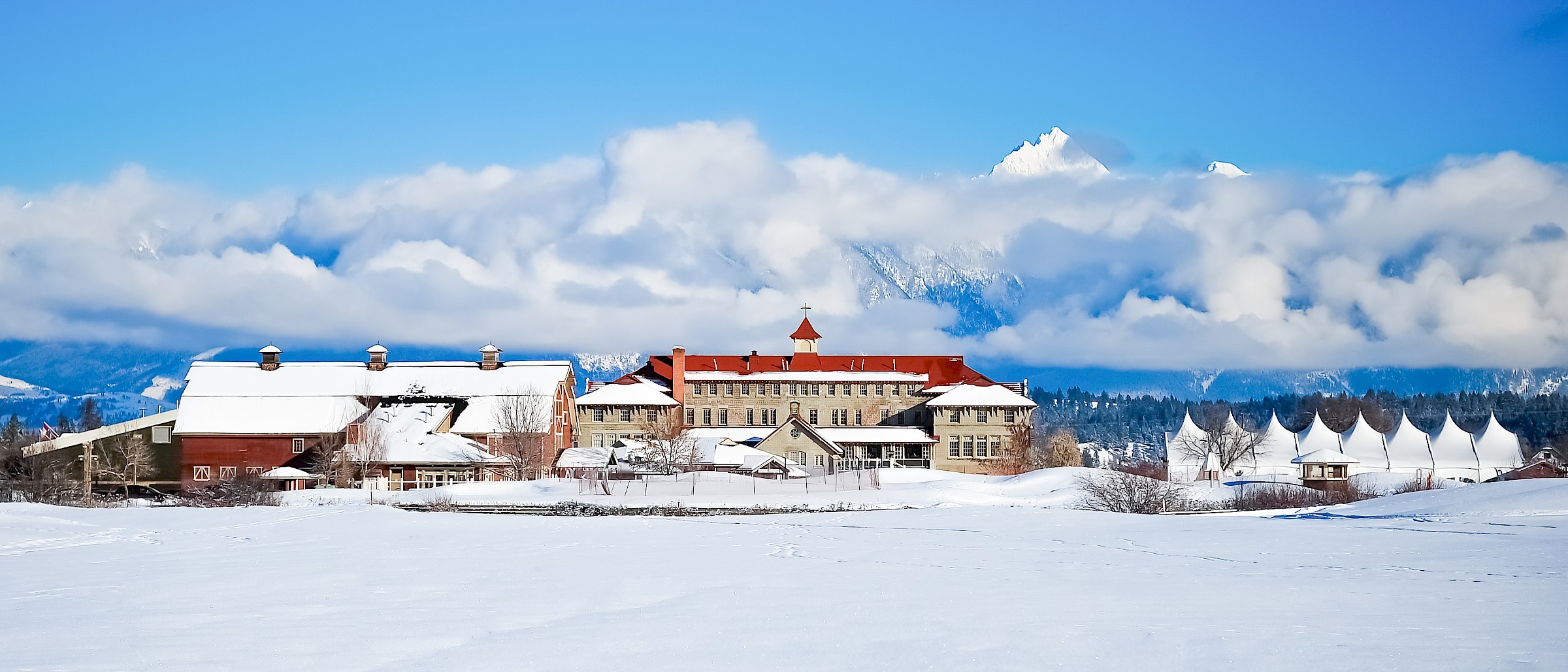 St.Eugene in the winter