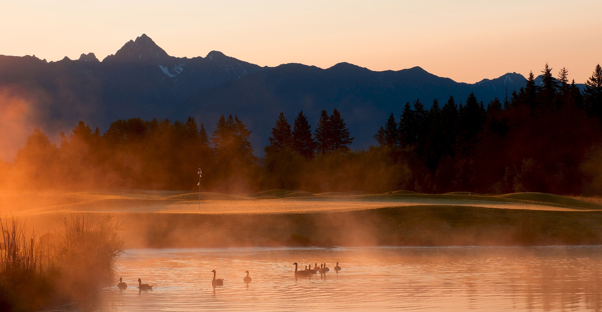 Sunrise on the Fairway